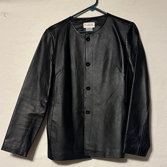 Chadwicks Jackets & Blazers - Chadwicks Women’s Black Leather Jacket